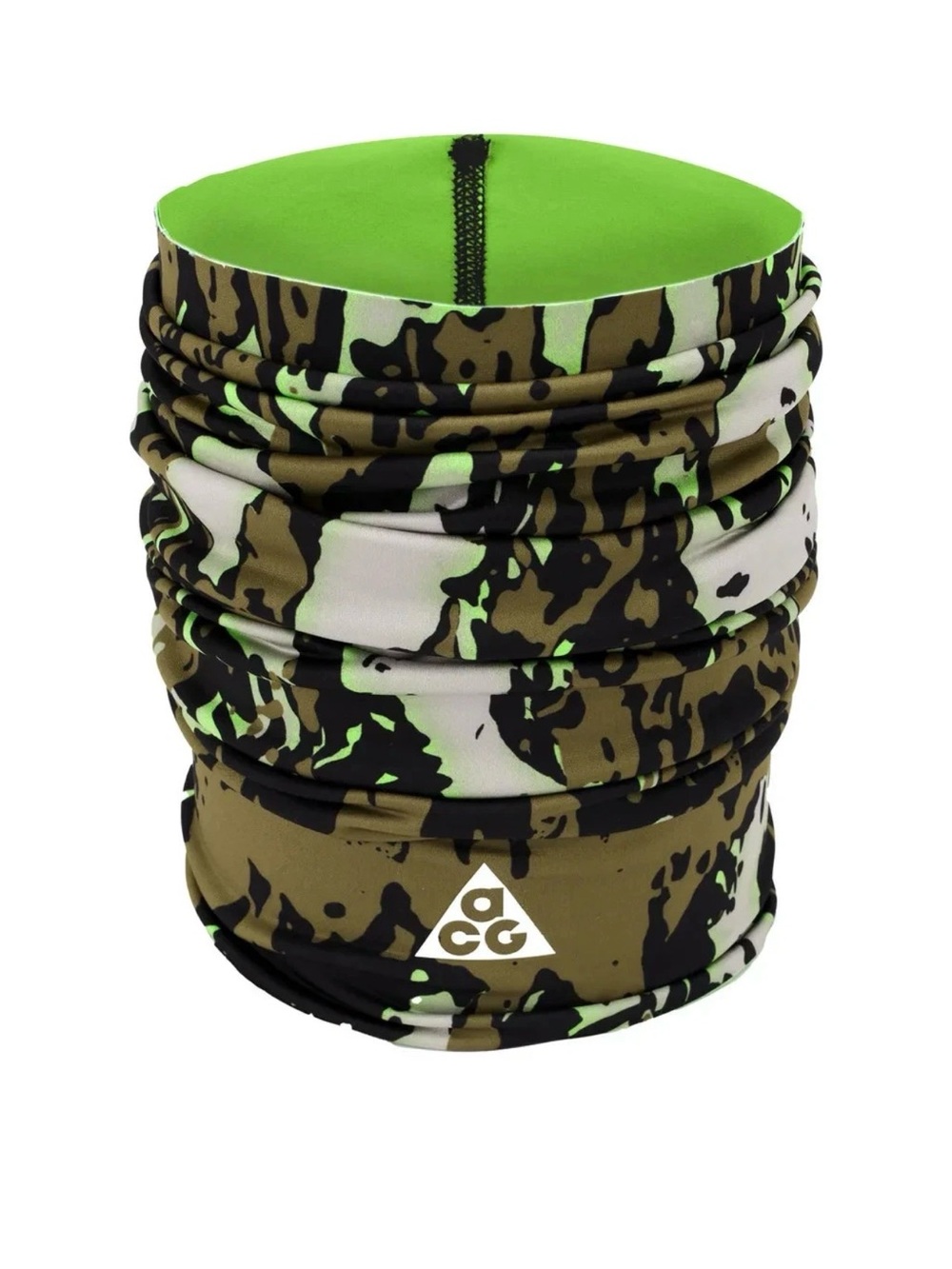 Nike ACG Neck Wrap Volt Green Camo Reversible Dri-FIT UPF 50+ NWT DJ3626-907